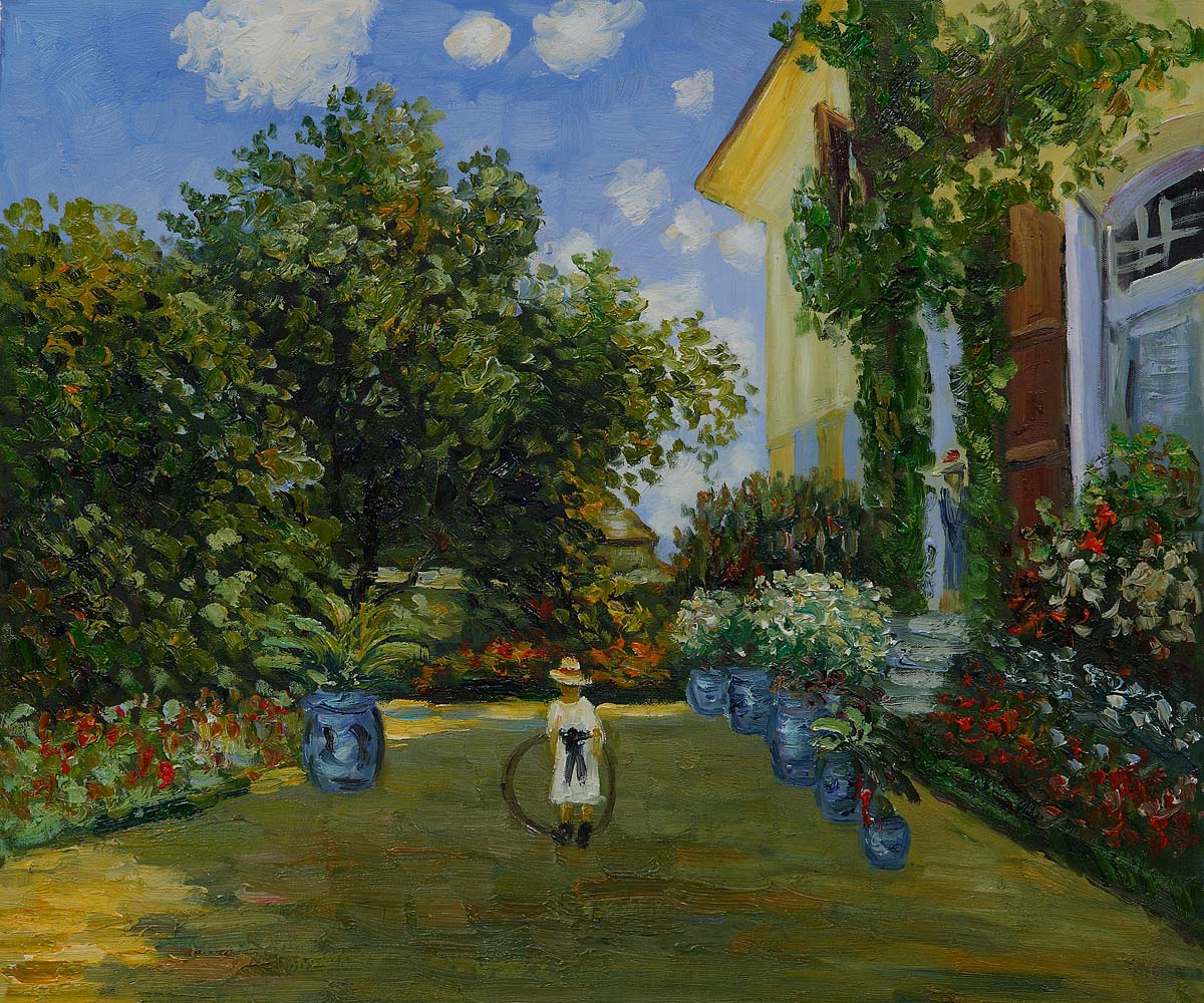 La Casa Della Artista by Claude Monet for sale : Jacky Gallery, Oil ...