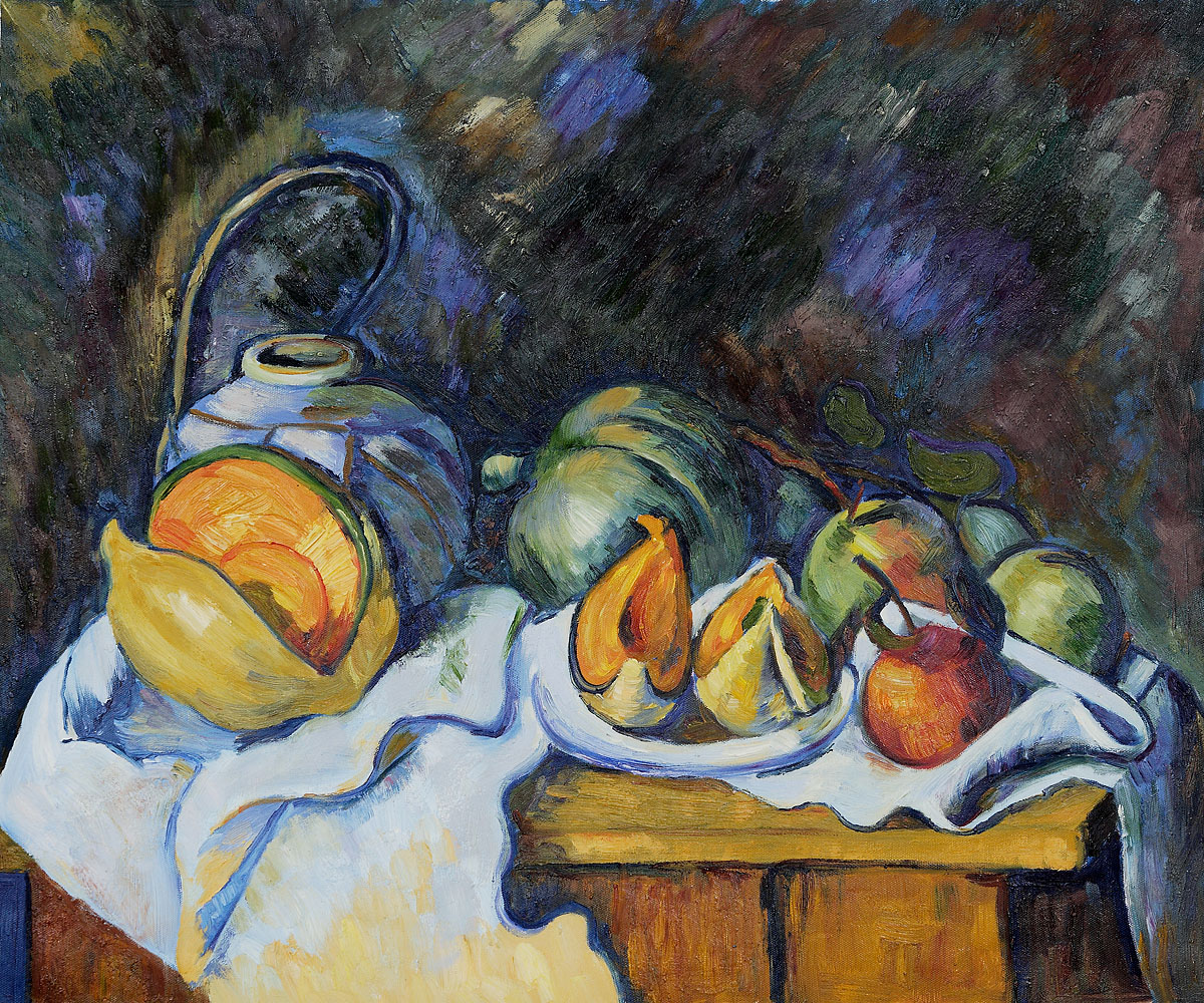 Cezanne. Поль Сезанн натюрморт. Поль Сезанн яблоки. Сезанн натюрморт с яблоками и апельсинами. Постимпрессионизм Поль Сезанн натюрморт.