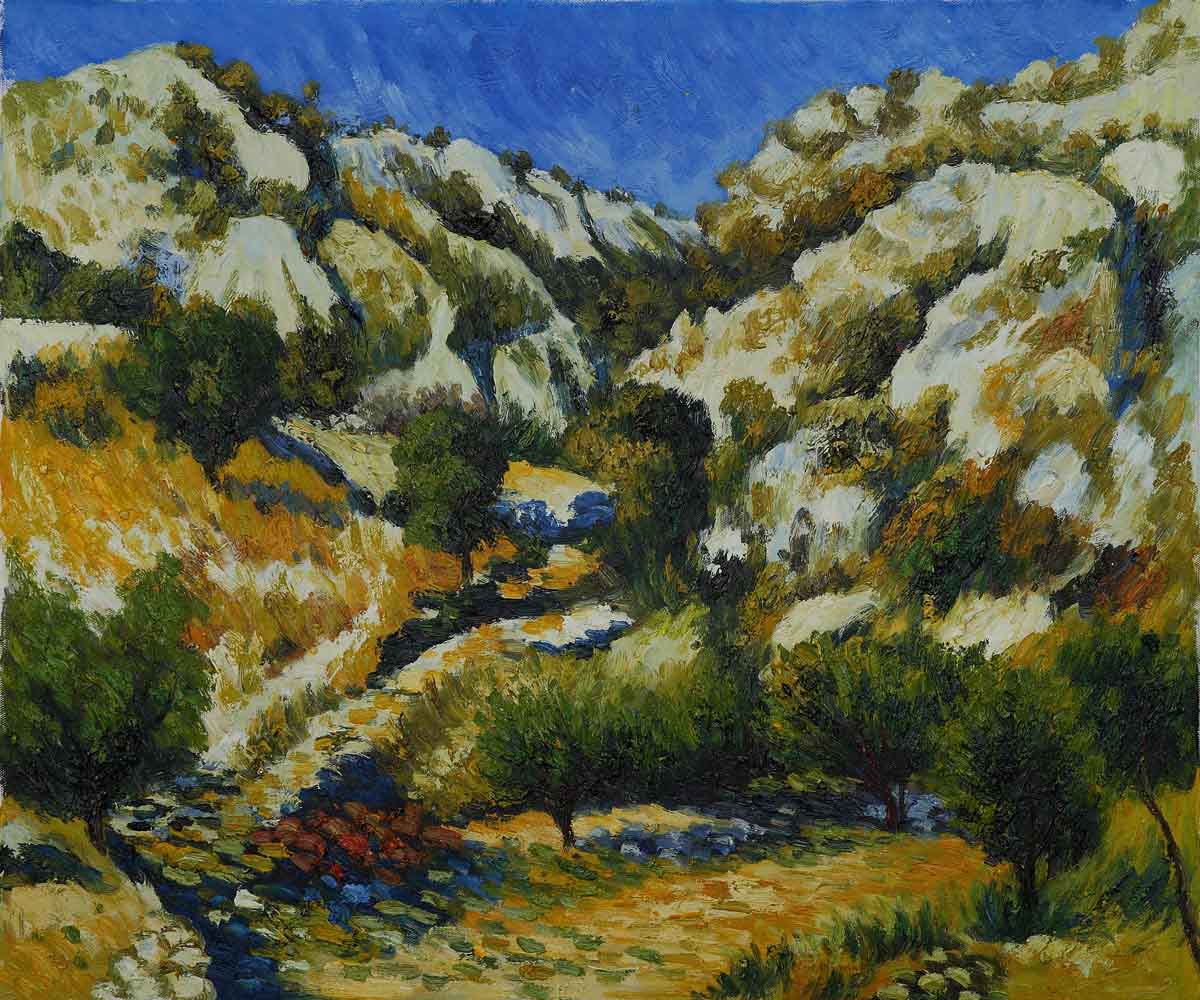 Rocky Crags at L Estaque by Pierre Auguste Renoir for sale : Jacky ...