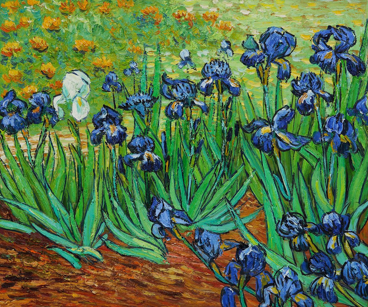 Irises by Vincent Van Gogh for sale : Jacky Gallery, Oil paintings ...