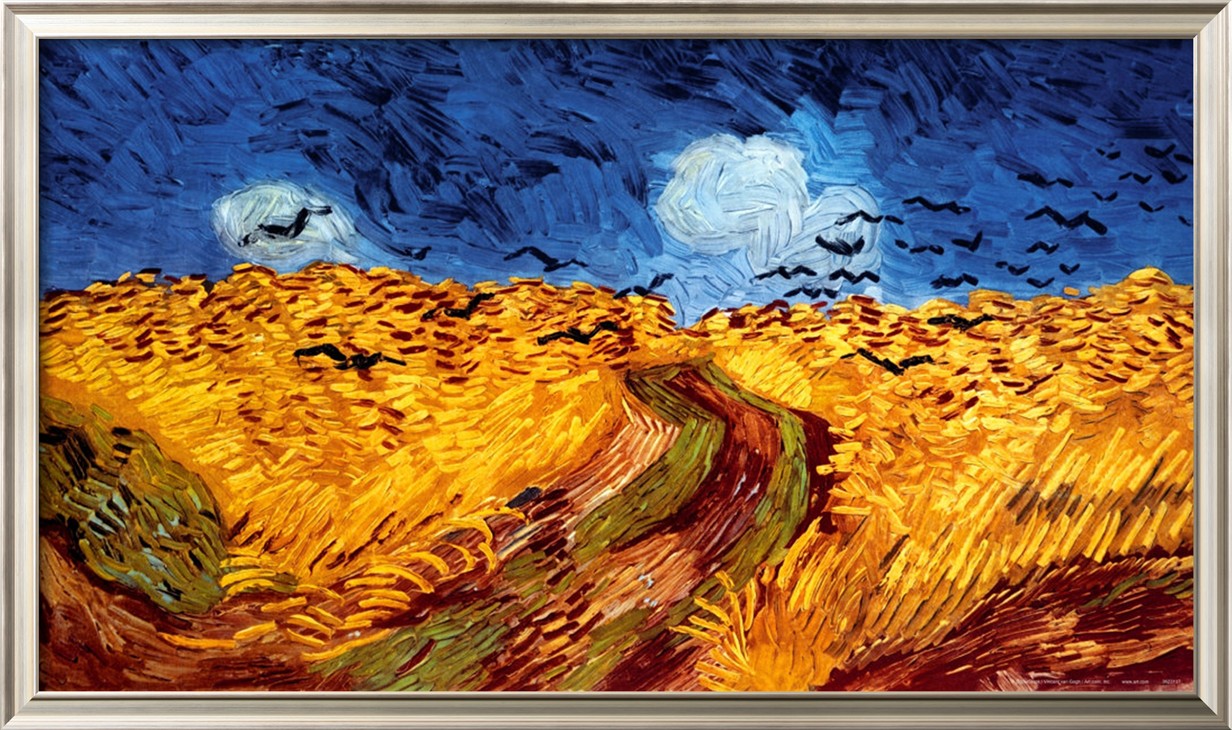 Wheatfield With Crows, C.1890 by Van Gogh for sale : Jacky Gallery, Oil ...