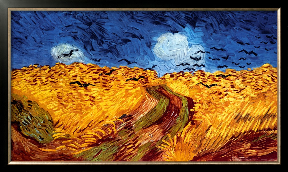 Wheatfield With Crows, C.1890 by Van Gogh for sale : Jacky Gallery, Oil ...